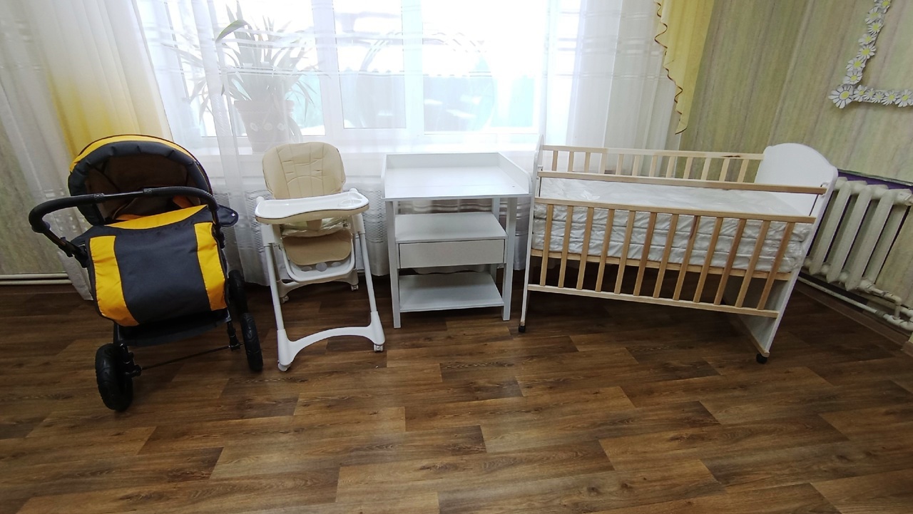 Пункт проката предметов первой необходимости для новорожденных детей.