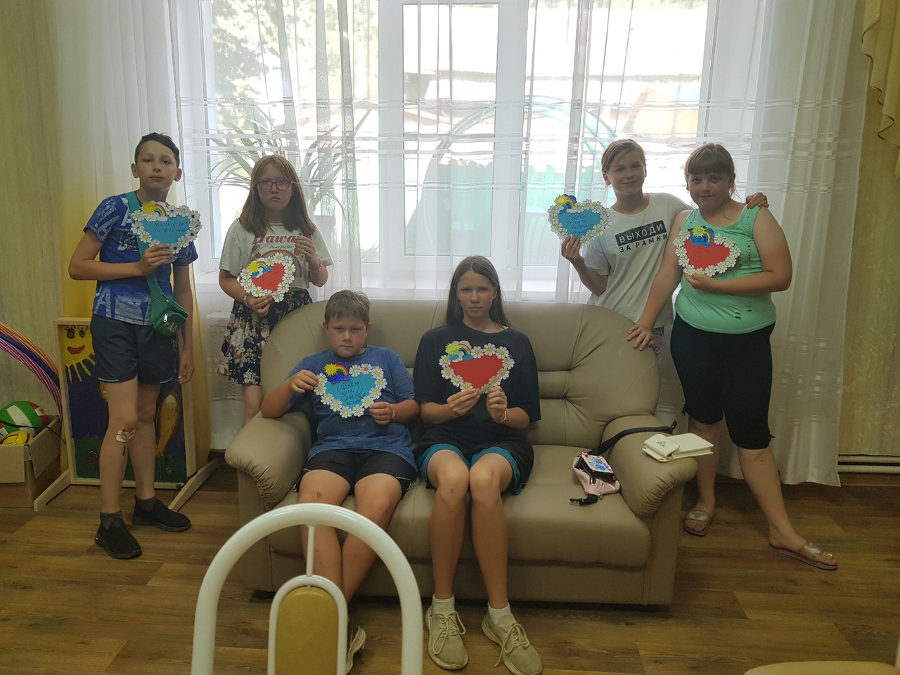 А мы снова встречаемся в группе дневного пребывания "Ромашка"