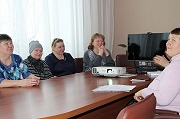 Рабочее совещание с социальными работниками отделения социального обслуживания граждан пожилого возраста и инвалидов