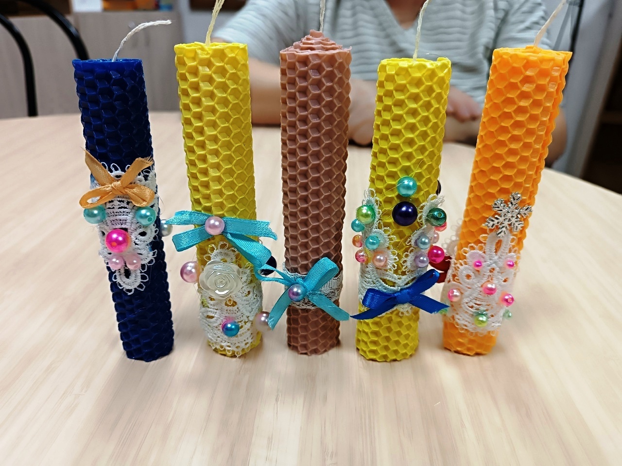 Свечи из вощины