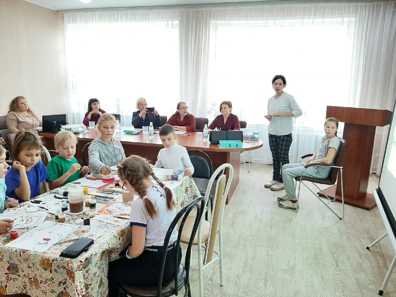 Комплексный центр принимал гостей